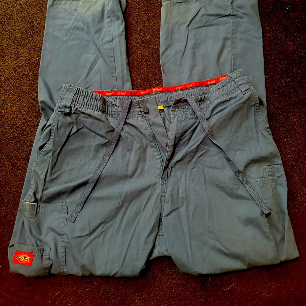 Cherokee Scrub Pants L Royal Blue